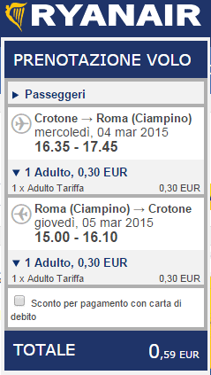 RyanAir_Crotone-Roma