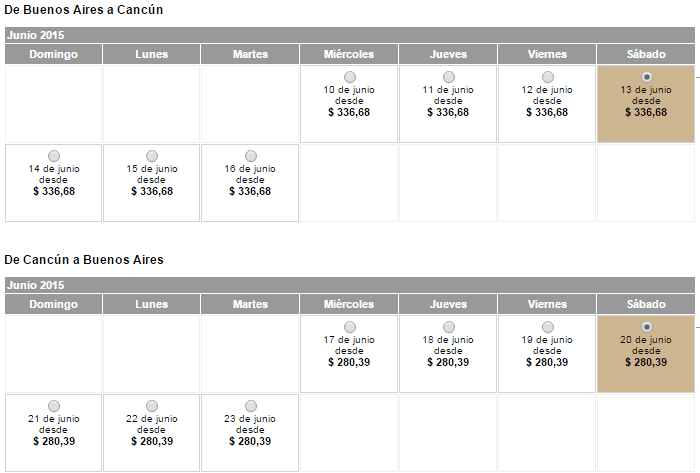 Avianca_USA_BUE-CUN_2015.06_Fechas