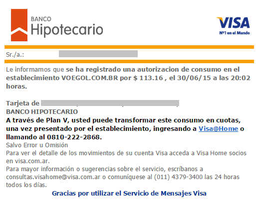 Canje_Smiles_AR_MDQ-USH_Pago_Tasas_Consumo_VISA