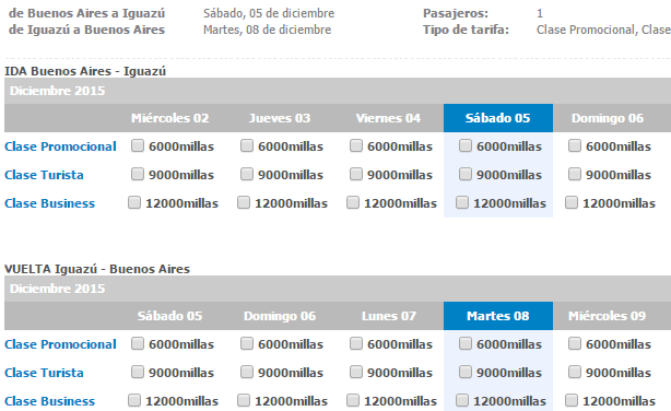 AR_Aerolineas_Plus_BUE-IGR_Feriado_Largo_Diciembre_2015