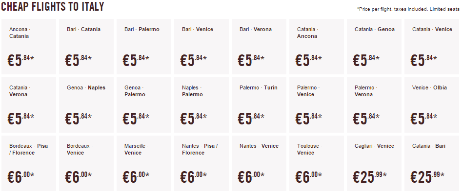 Volotea_Vuelos_Italia_€6