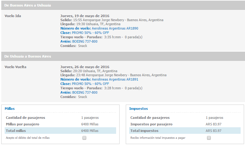 Aerolineas_Argentinas_Plus_Promo_Descuento_Millas_Cabotaje_2016.03_Ejemplo_USH_detalle