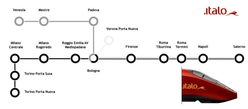 Italo_Treno_Trenes_Italia_Mapa_Rutas