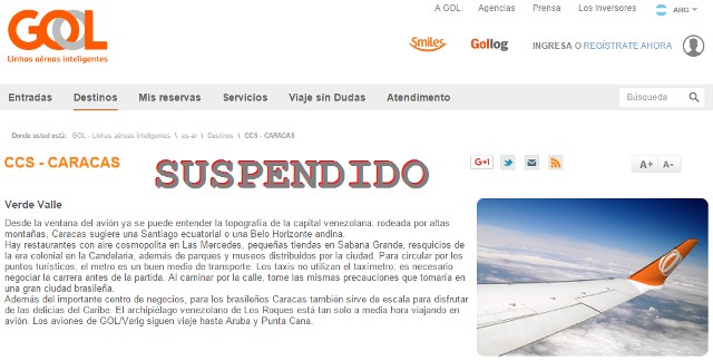 Aerolinea_GOL_Suspende_Vuelos_Caracas_Venezuela_2016.02