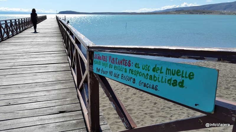 El_Calafate_Excursion_Sedimentos_Lacustres_Muelle_Advertencia