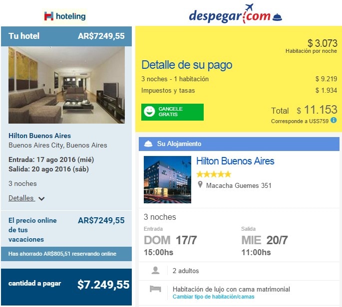 Tripadvisor_Trivago_Hoteling_Diferencia_Hilton_Buenos_Aires_Despegar.com.ar_2016.08