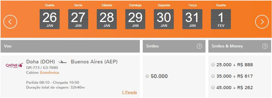 Smiles_Canje_Asia_Qatar_Doha_50.000_Millas
