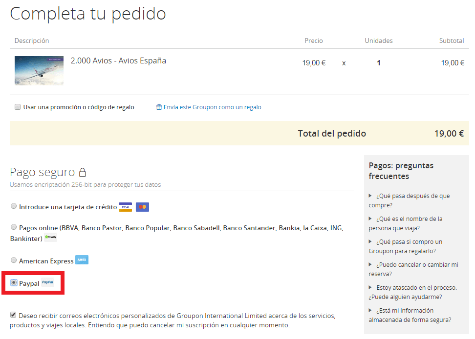 Descuento_Compra_Avios_Iberia_Plus_Groupon_Pago_Con_PayPal_2016.04