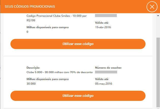 Smiles_Cupon_Codigo_Promocional_Compra_Millas_Descuento_2016.04