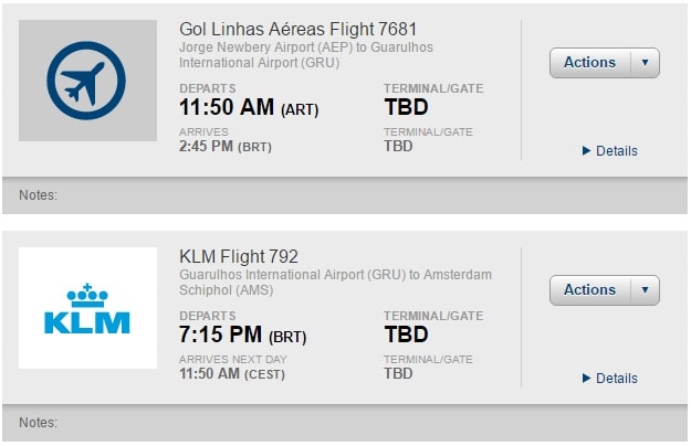 TripCase_Gol_KLM_Smiles_Nuevo_Vuelo_Cambio