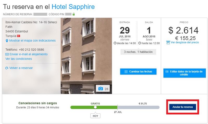 Cancelar_Reserva_Hotel_Estambul_Booking