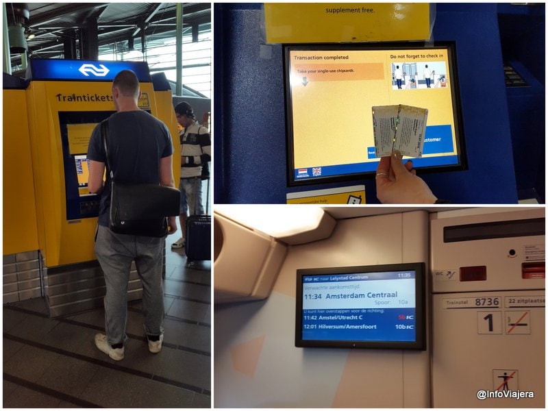 Amsterdam_Traslado_Tren_Centro_Ciudad_Compra_Ticket