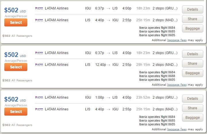 Vuelos_IGU-LIS_2016.11_USD_502_LATAM