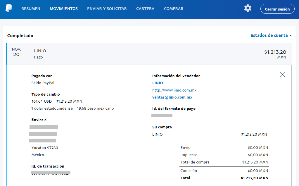 pago_paypal_pedido_linio_mexico_detalles