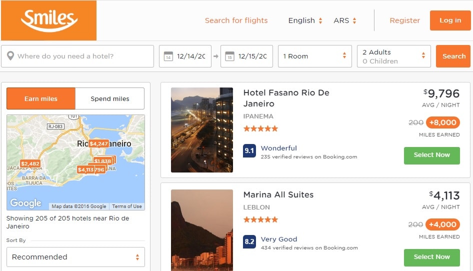 smiles_canje_millas_hoteles_rocketmiles