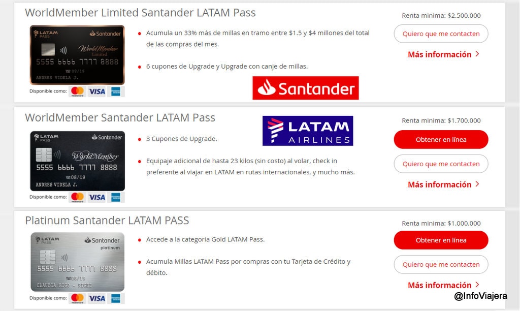 Suma millas y acumula beneficios con Banco Santander | LATAM Pass