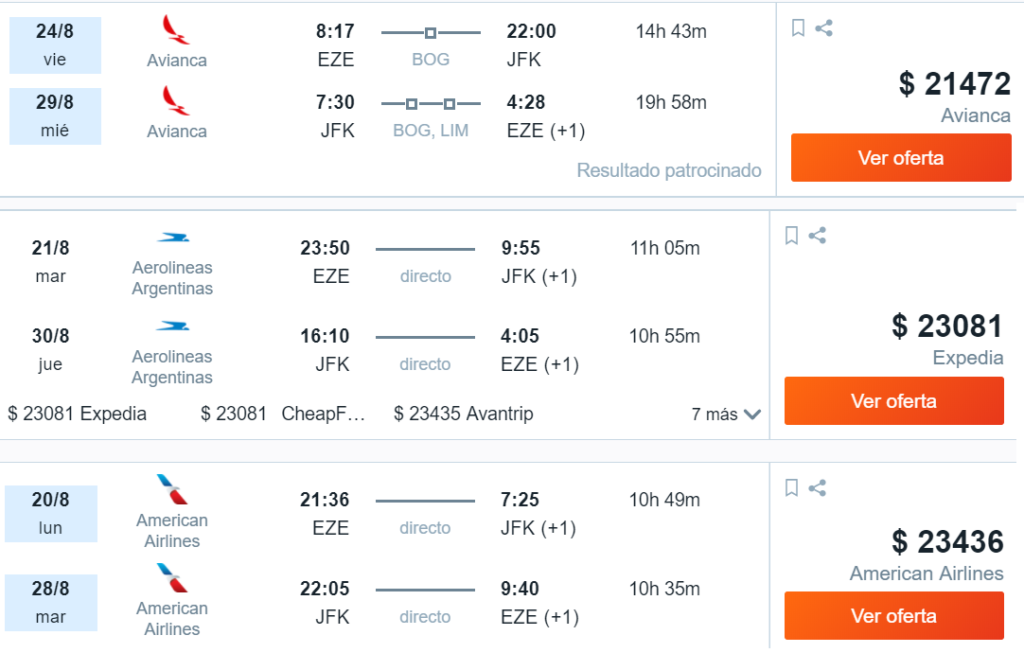 Con estos precios, ¿conviene más viajar a New York en business que en