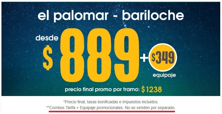 Flybondi: equipaje pago e incursión en el camino del mal marketing - Info  Viajera