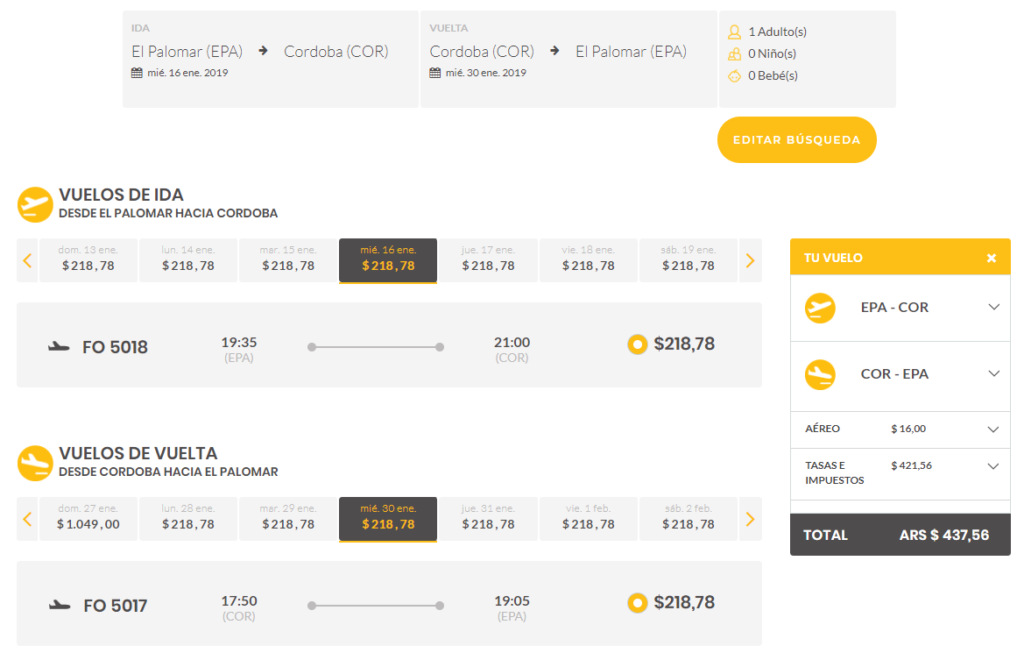 Vuelos regalados de Flybondi (cabotaje e internacionales) - Info Viajera