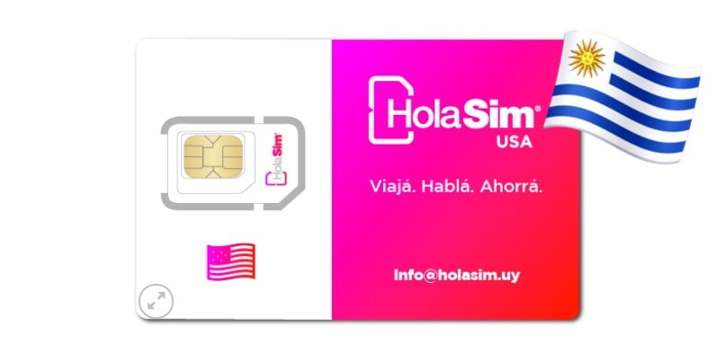 HolaSim expande a Uruguay la venta de chips prepagos de telefonía para viajeros