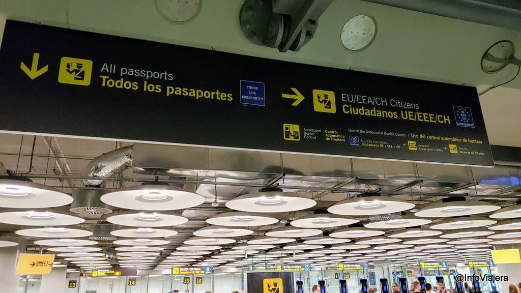 Migraciones - Control de Pasaportes - UE