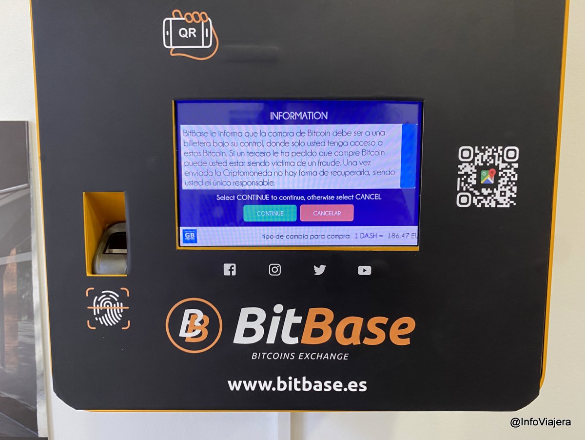 Un backup ante problemas de dinero estando de viaje: los cajeros cripto -  Info Viajera