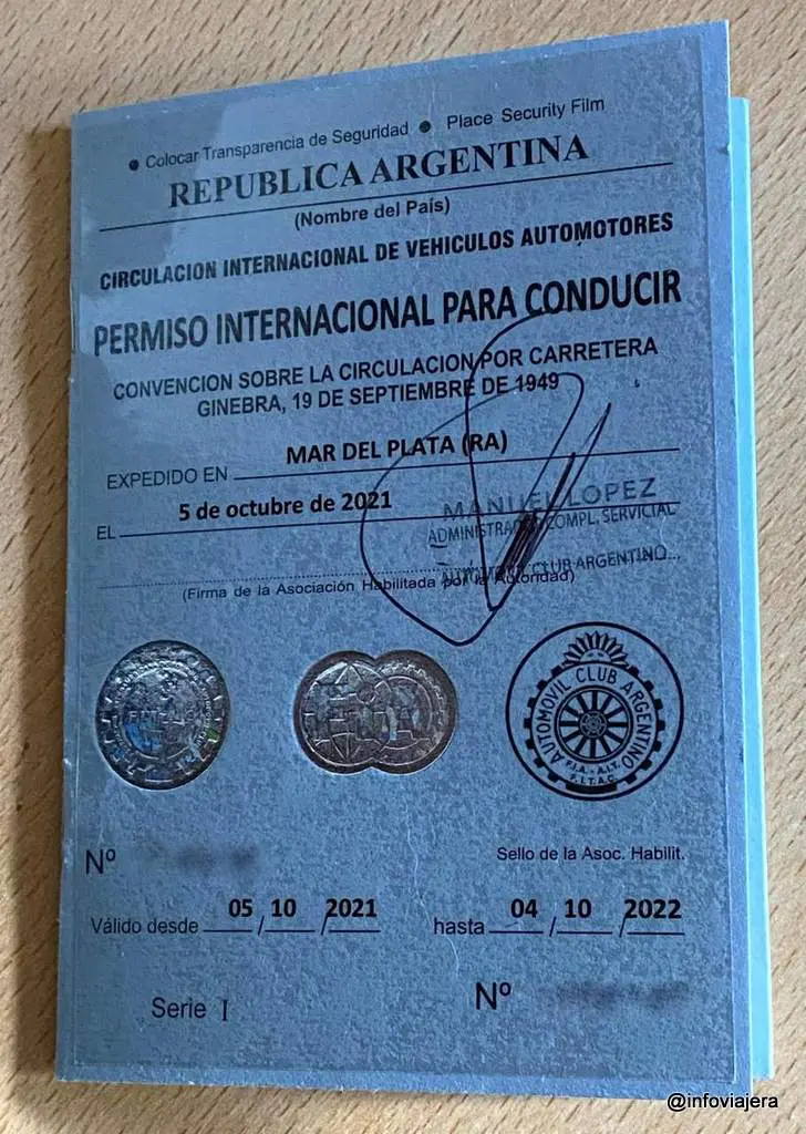 Permiso Internacional Para Conducir