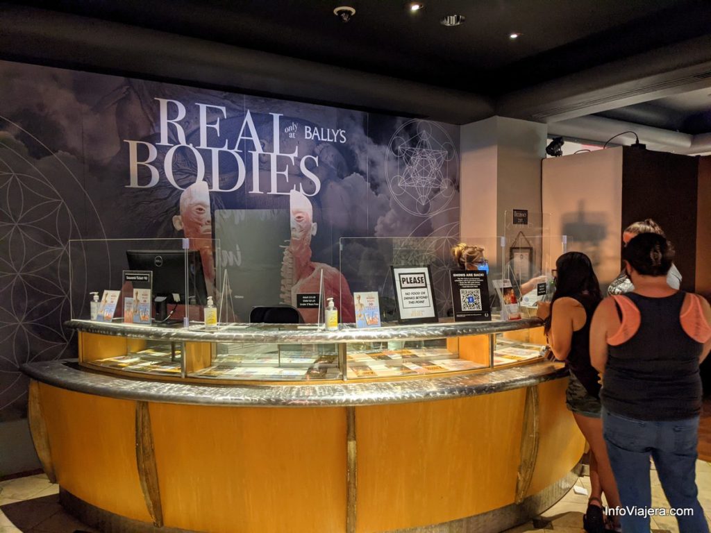 Real Bodies en el Hotel Bally's de la ciudad de