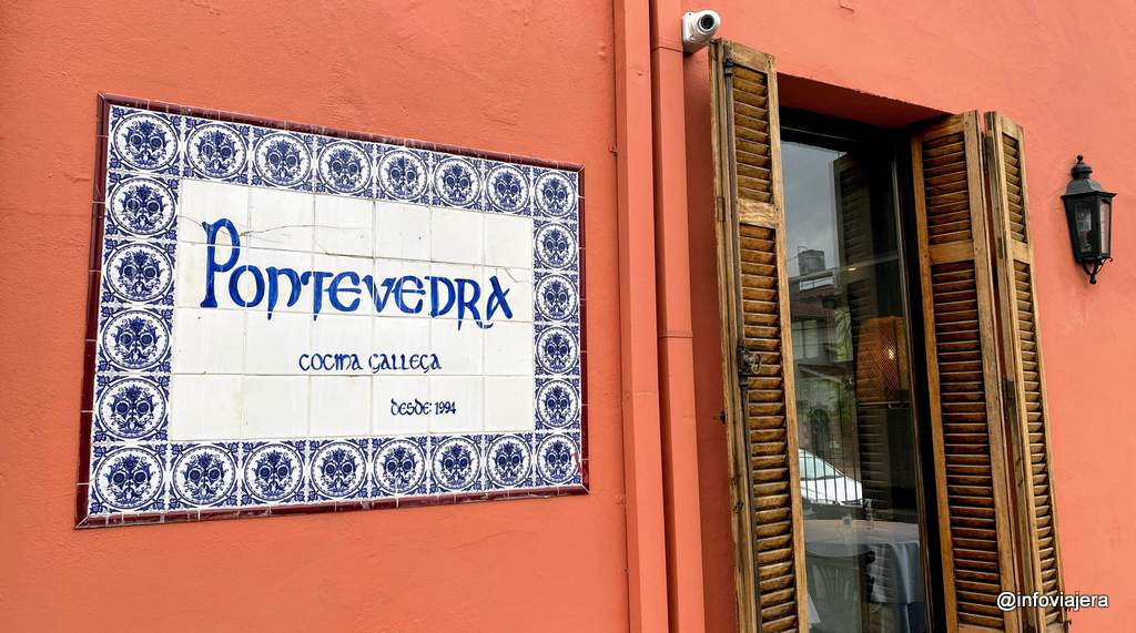El restaurante Pontevedra de Mar del Plata (cocina gallega)