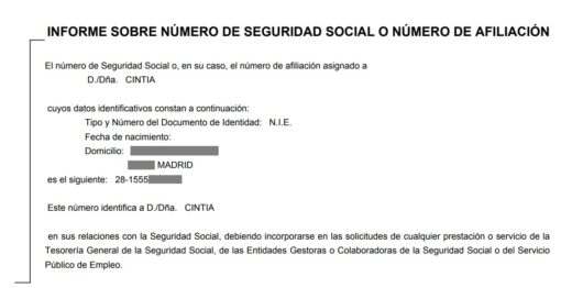 España: obtener el número de la Seguridad Social online con certificado