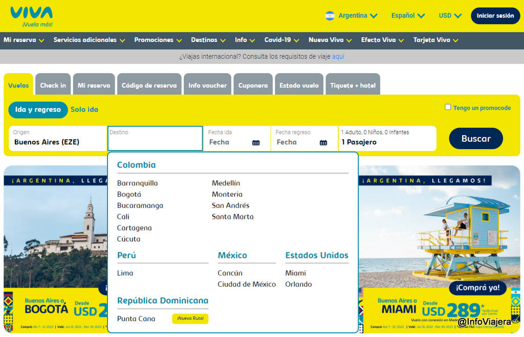 Equipaje de mano Viva Air: normativa 2022 - easyDest