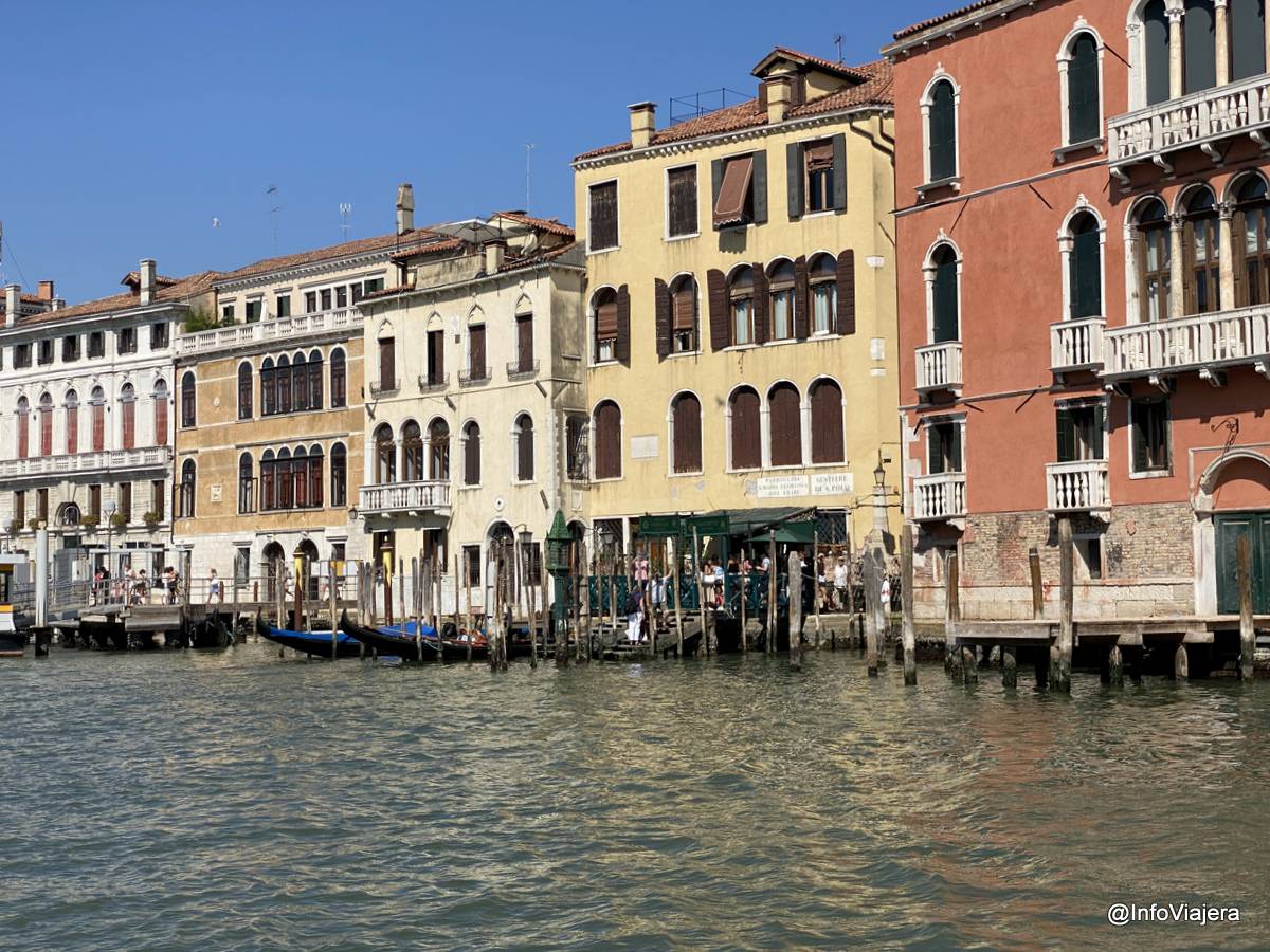 Canal de Venecia, pilotes de madera