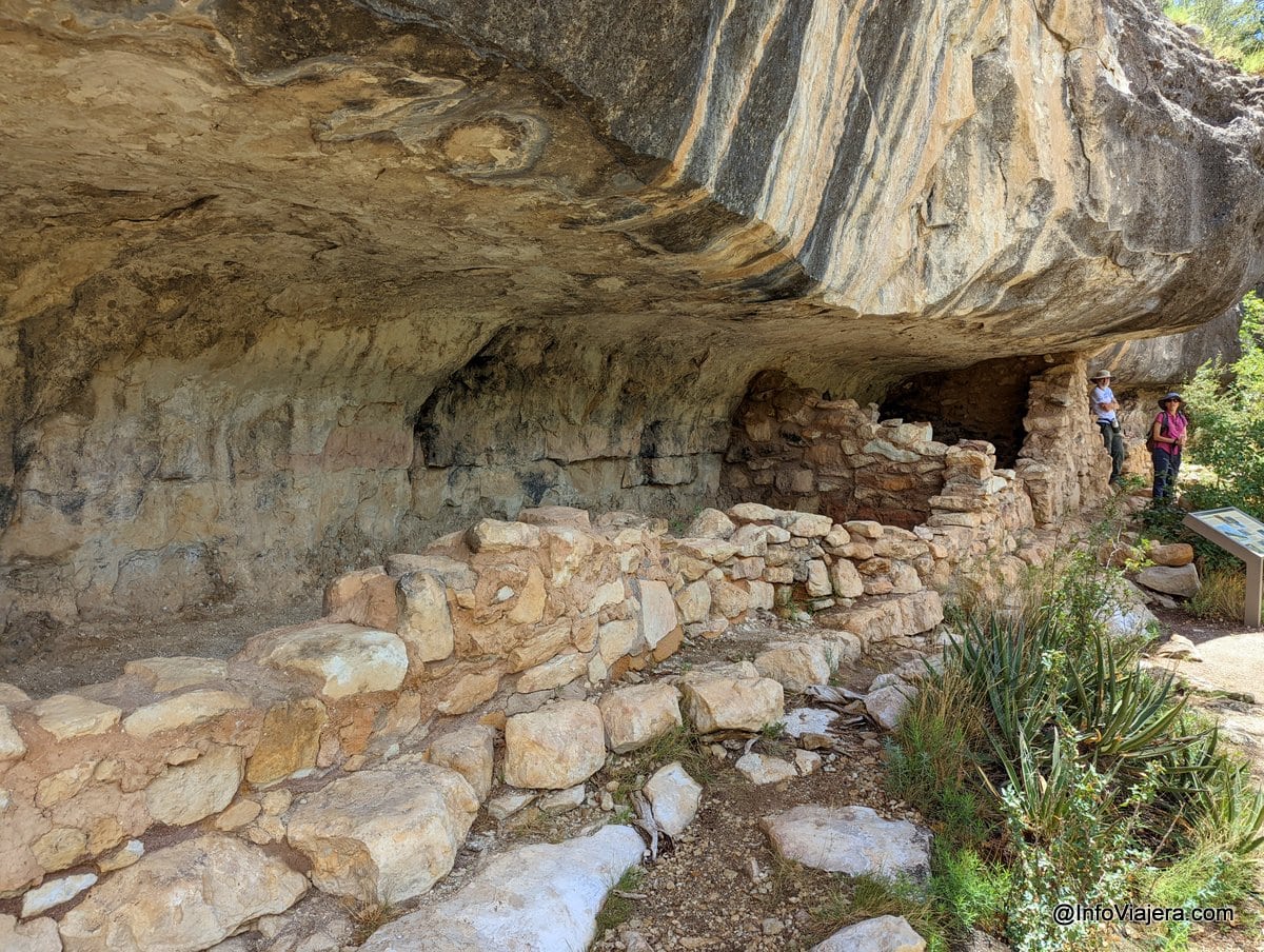Walnut Canyon National Monument, cueva de sinaguas
