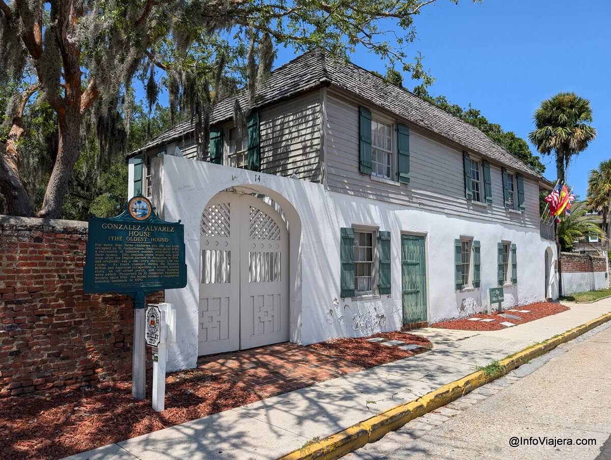 The Oldest House: Una casa con mucha historia en St. Augustine, Florida (USA)