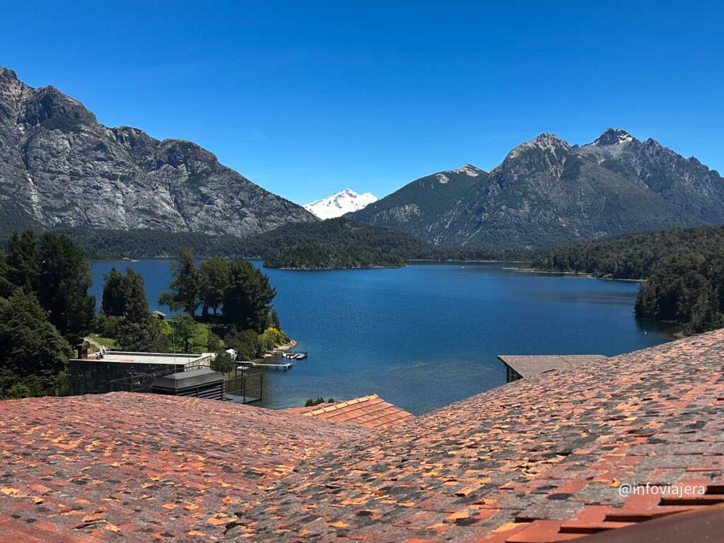 Vista al lago desde habitación del hotel Llao Llao de Bariloche