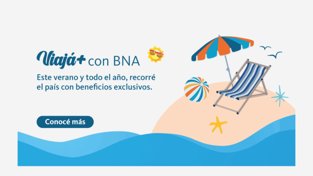 Préstamos BNA turismo nacional