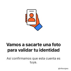Tomar selfie foto para autorizar operación bancaria
