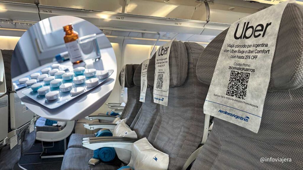 Llevar medicamentos en el avión