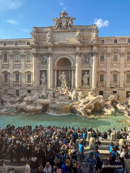 Pagar para visitar la Fontana di Trevi en Roma (Italia) - Info Viajera