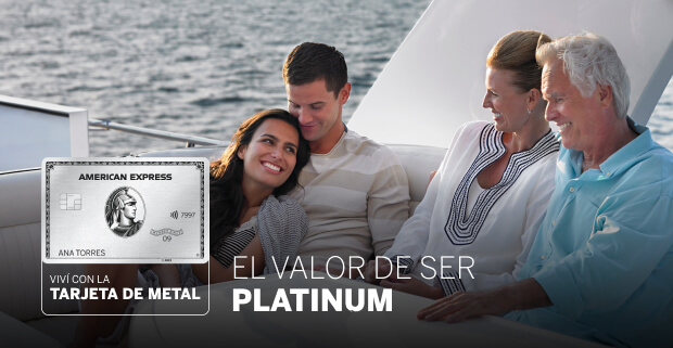 American Express Tarjeta Platinum Card Metal