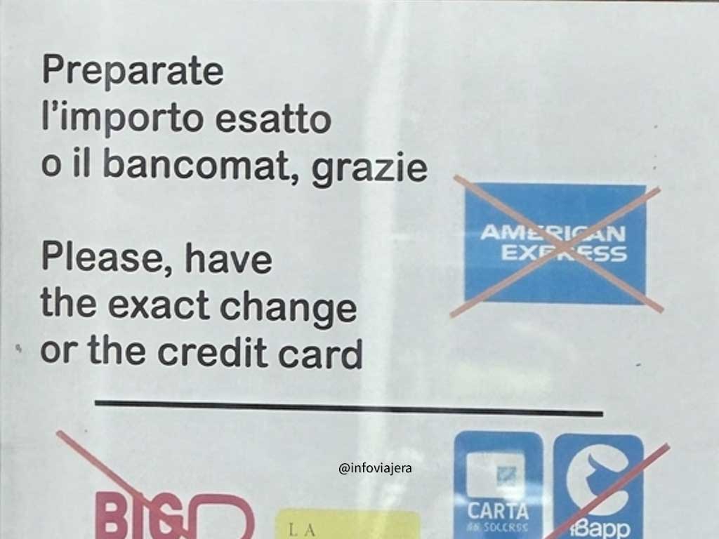 En termas de San Calixto no aceptan American Express