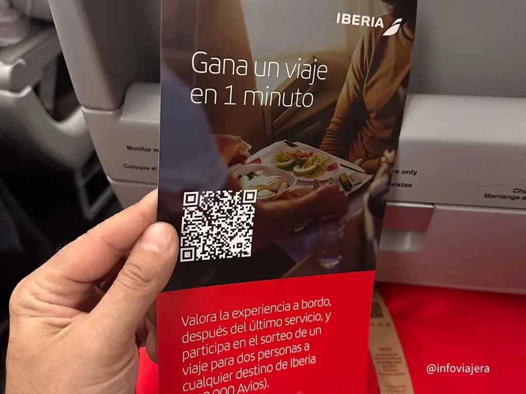 Encuesta Sorteo Avios Iberia